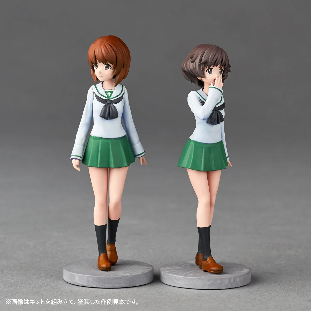 Kaiyodo Artpla Girls & Panzer Final Chapter Garage Set Plastic Model Kit
