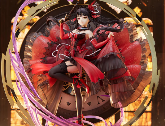 eStream Date a Bullet Kurumi Tokizaki Pigeon Blood Ruby Dress Scale Figure