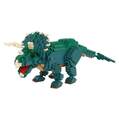Kawada nanoblock Dinosaur Deluxe Edition Triceratops Model