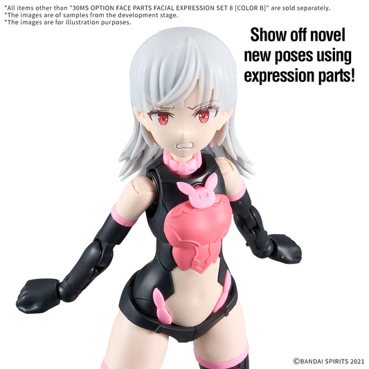 30MS OPTION FACE PARTS FACIAL EXPRESSION SET 8 [COLOR B]