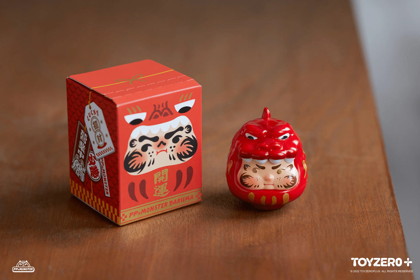 PP X MONSTER Lucky Daruma Blind Box (Box of 6)