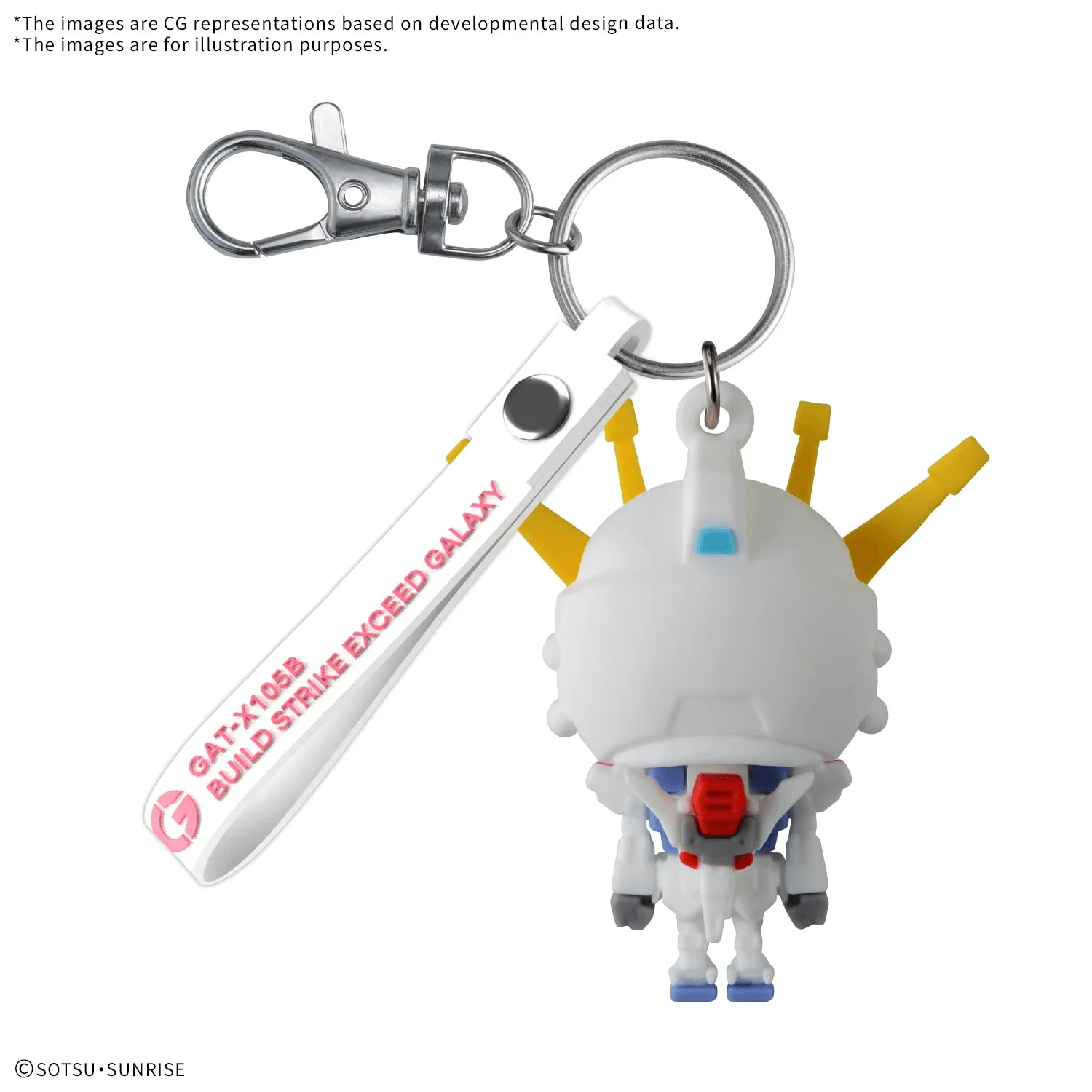BUILD STPLA-KUN 3D RUBBER MASCOT KEYCHAIN