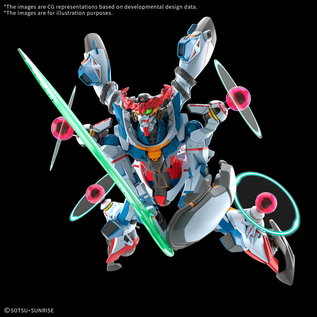HG 1/144 GQuuuuuuX Endymion Unit Awakened Model Kit