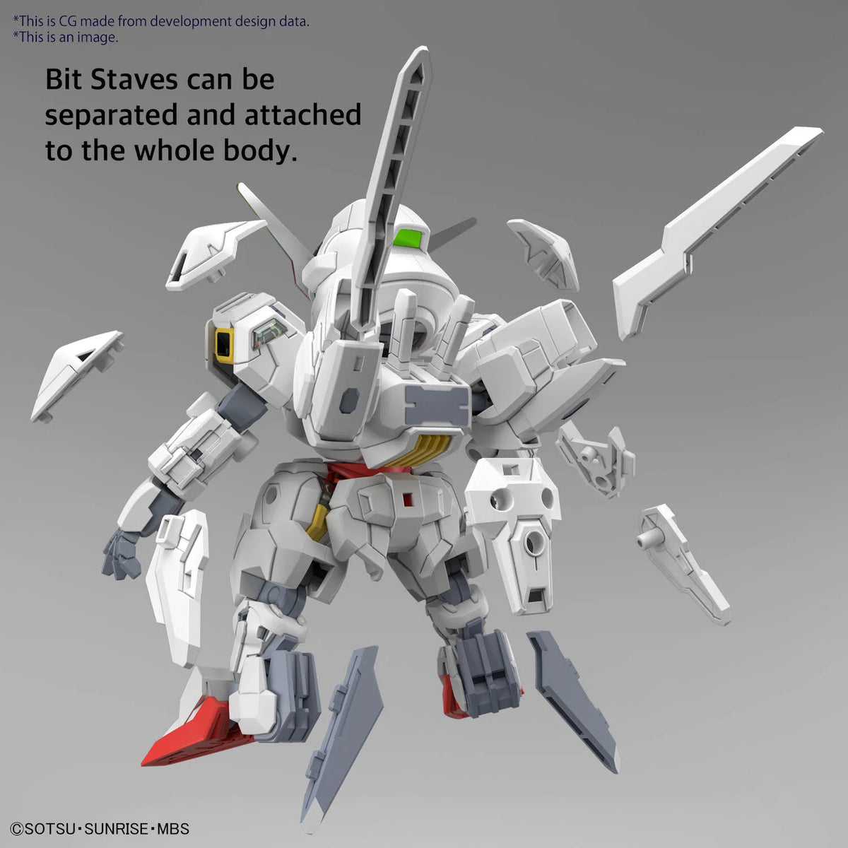 SD Cross Silhouette Gundam Calibarn Model Kit