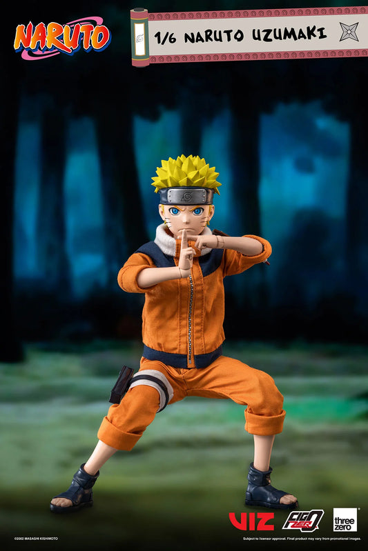 threezero Figzero 1/6 Naruto Uzumaki Action Figure
