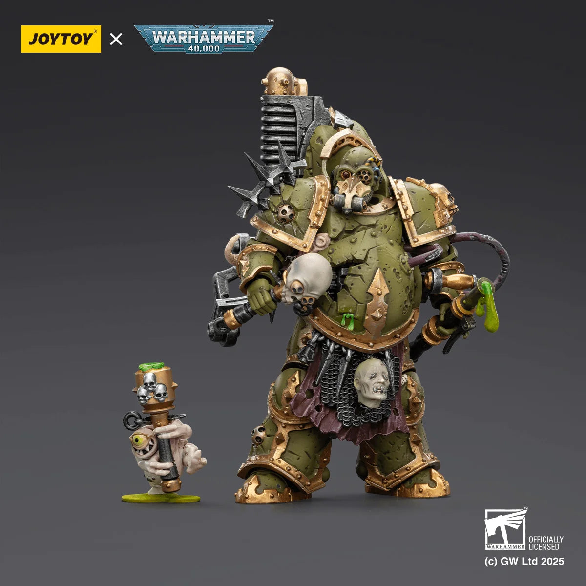 Death Guard Foul Blightspawn with Plague Sprayer
