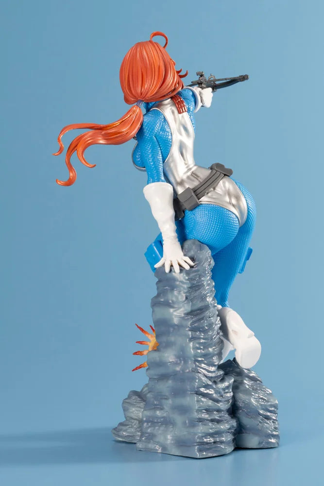 Kotobukiya G.I. Joe Scarlett Sky-Blue Bishoujo Statue