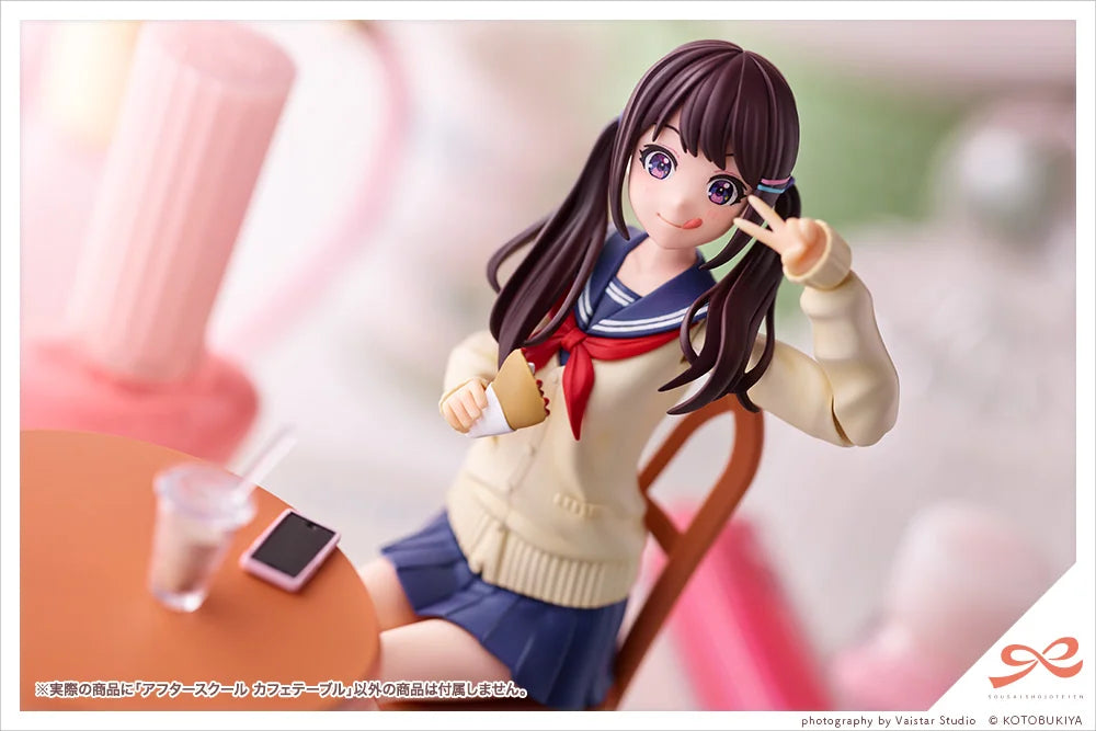 Kotobukiya Sousai Shojo Teien After School Cafe Table Plastic Model Kit