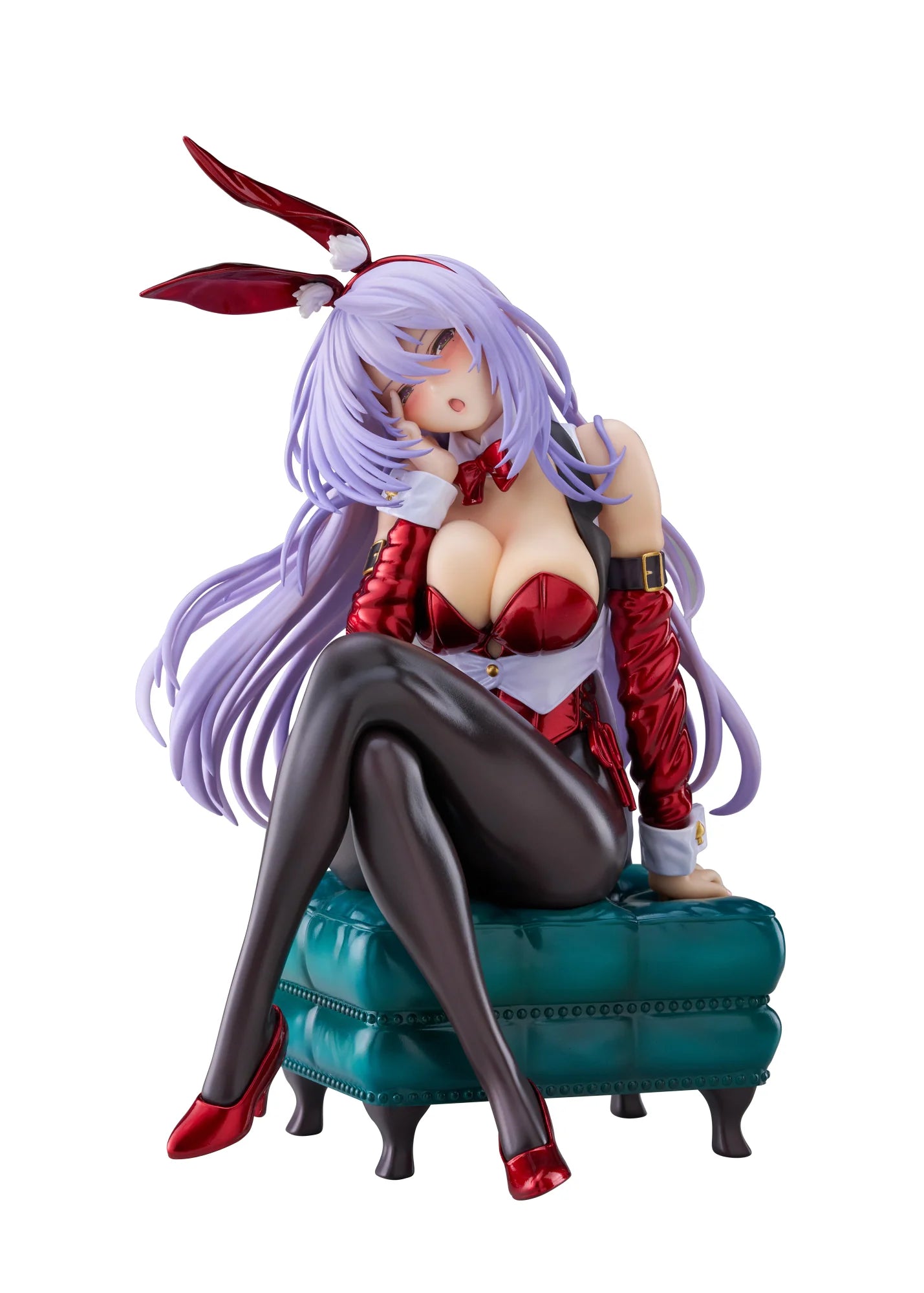 PLUM PMOA Amagasa Tsuduri Bunny Style PVC Scale Figure (Christmas Santa Color)