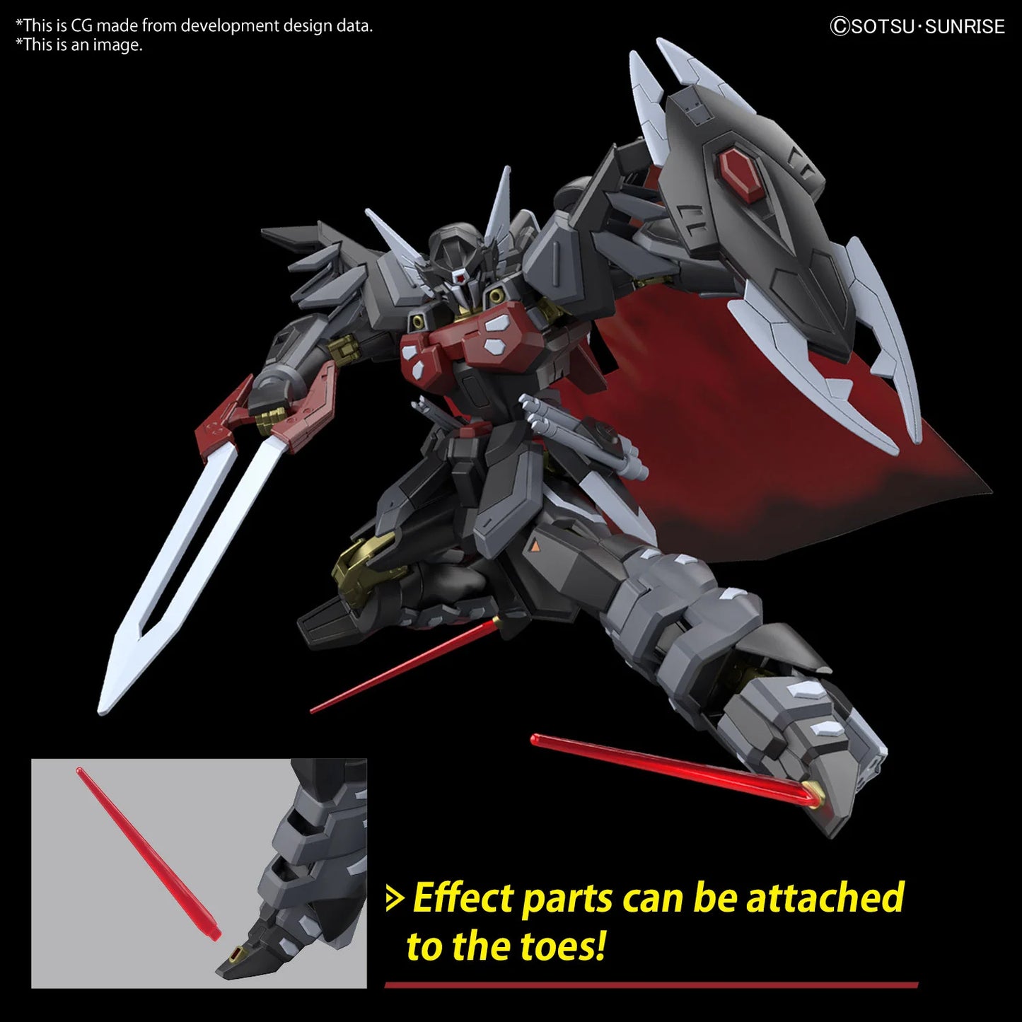 HGCE 1/144 #245 Black Knight Squad Shi-ve.A