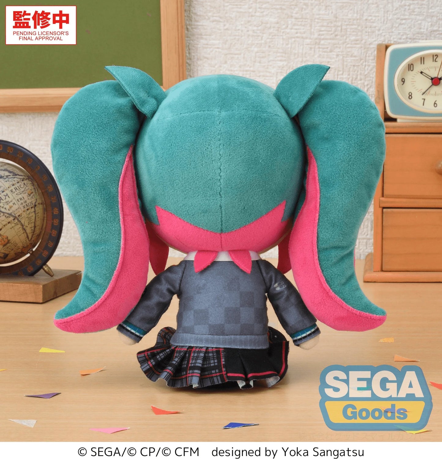 SEGA Fuwa Petit Hatsune Miku School SEKAI Plush (M)