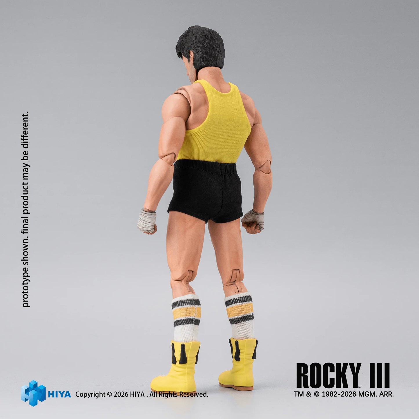 HIYA TOYS Exquisite Super Series Rocky III Rocky Balboa 1/12 Scale Action Figure