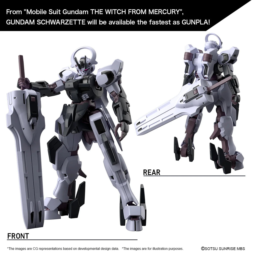 HG 1/144 GUNDAM SCHWARZETTE-4573102650245