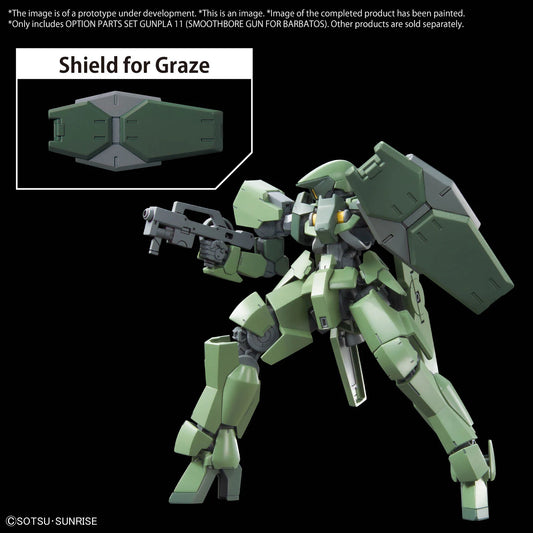 Option Parts Set 11 Smoothbore Gun for Barbatos