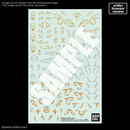 30 MINUTES FANTASY FLEXIBLE STICKERS MULTIUSE ① (Box of 6)