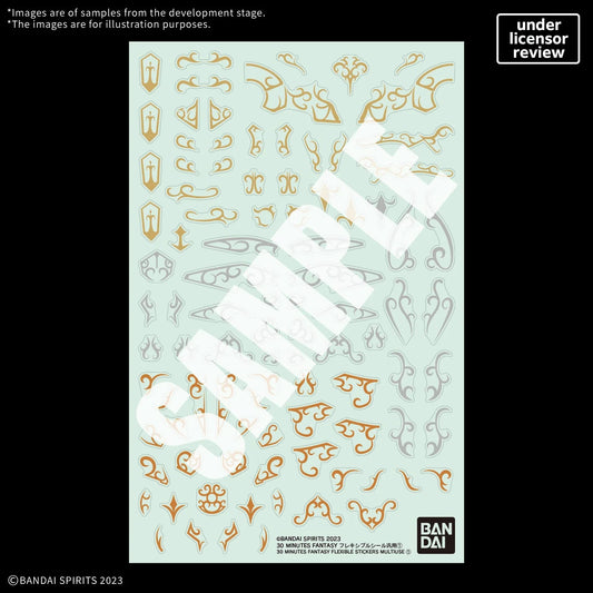 30 MINUTES FANTASY FLEXIBLE STICKERS MULTIUSE ① (Box of 6)