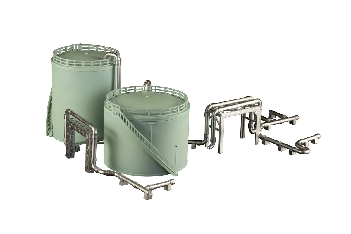 1/150 scale structure kit (Storage Tanks)