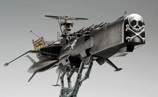 1/1500 “CAPTAIN HARLOCK SPACE PIRATE DIMENSION VOYAGE” Space Pirate Battleship ARCADIA Third ship [Variant] Attack enhanced type w/ACRYLIC STAND FIGURE