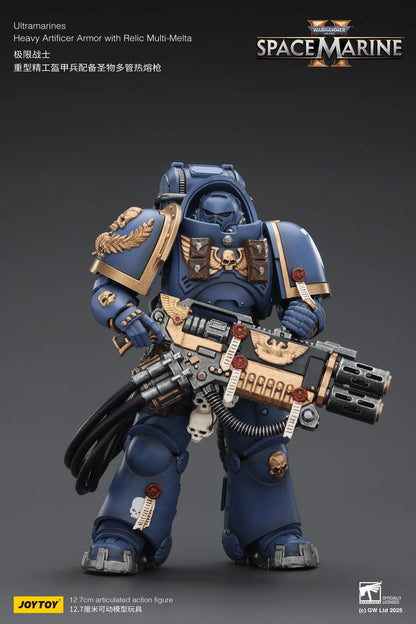 Ultramarines Heavy Artificer Armor with Relic Multi-Melta