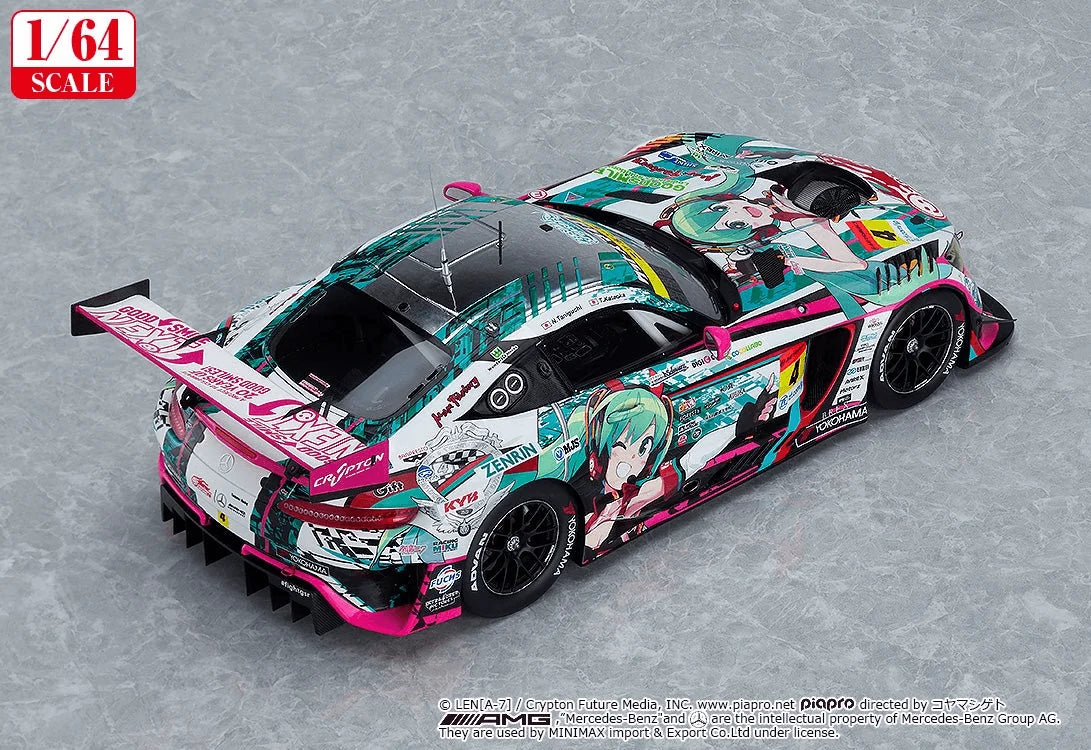 (Rerelease) 1/64 Scale Good Smile Hatsune Miku AMG 2020 SUPER GT Ver. - Release Date: 02/2027