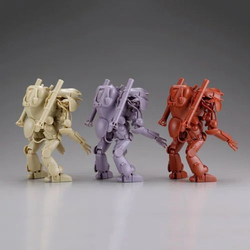 KAIYODO Humanoid Groserhund Set of 3 Plastic Model Kit
