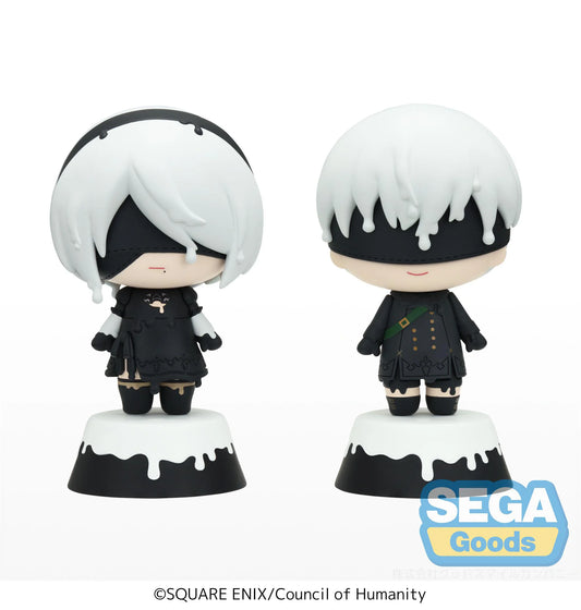 Tiny Melties TV Anime "NieR:Automata Ver1.1a" Mini Figure Vol.1 (EX) [Pack of 2: 2B(1pc) 9S(1pc)]