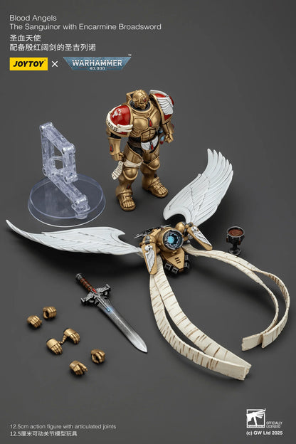 Blood Angels The Sanguinor with Encarmine Broadsword