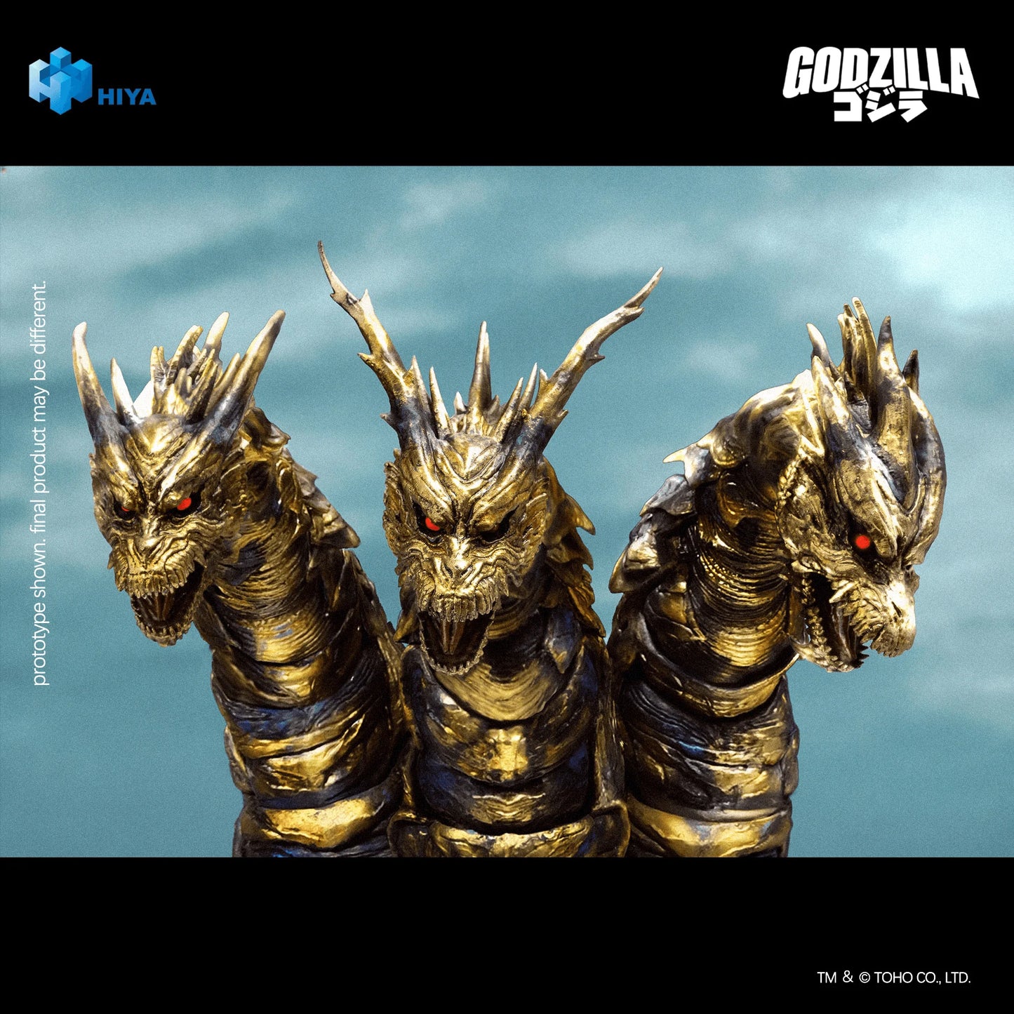 Hiya Toys Exquisite Basic Series Keizer Ghidorah Action Figure – Godzilla Final Wars 2004