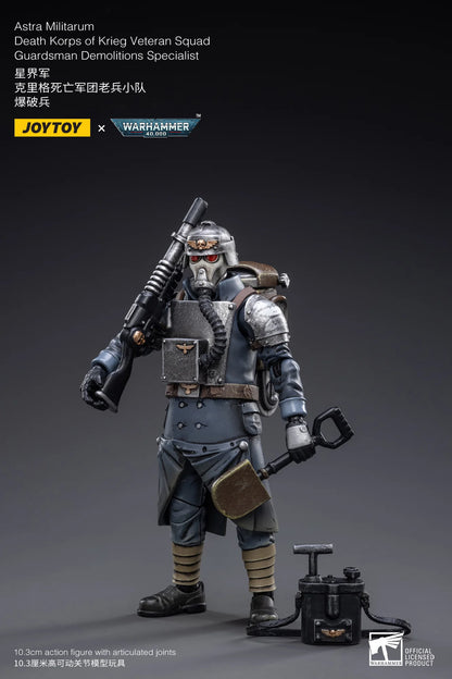 Astra Militarum Death Korps of Krieg Veteran Squad Guardsman Demolitions Specialist