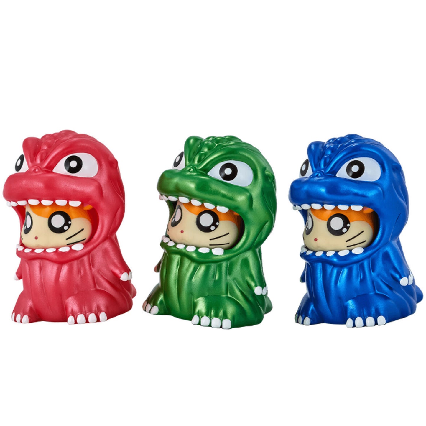 Movie Monster Series GODZIHAM-KUN - Metallic Red