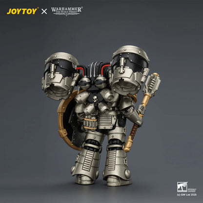 Iron Warriors MkII Assault Sergeant with Disintegrator pistol, Power maul & Combat shield