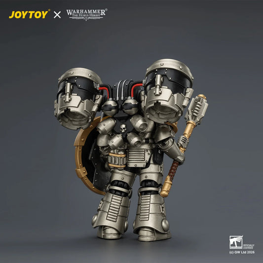 Iron Warriors MkII Assault Sergeant with Disintegrator pistol, Power maul & Combat shield