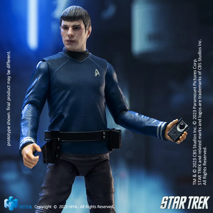 HIYA TOYS Exquisite Mini Series 1/18 Scale Star Trek 2009 Spock Action Figure