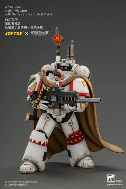 White Scars Legion Vigilator with Nemesis rifle and Bolt Pistol