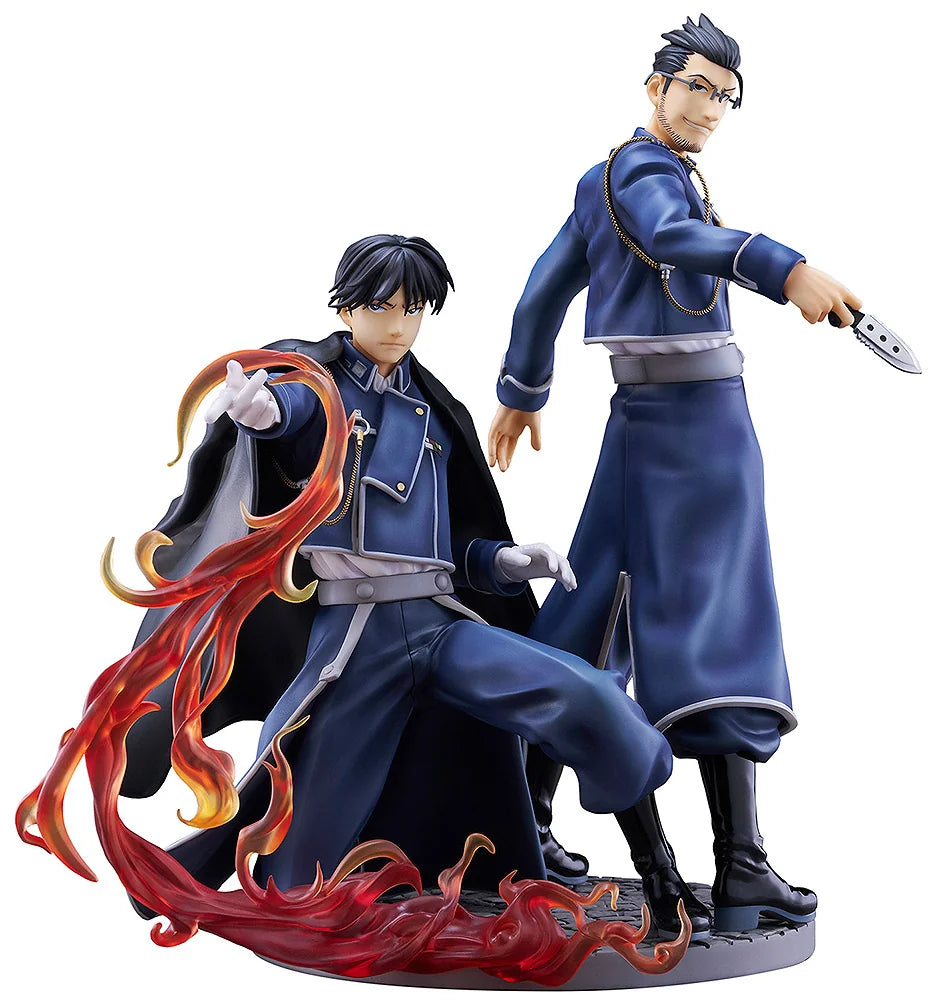 PROOF Scale Figure Roy Mustang & Maes Hughes Fullmetal Alchemist: Brotherhood