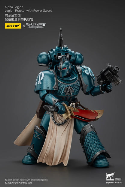 Alpha Legion Legion Praetor with Power Sword