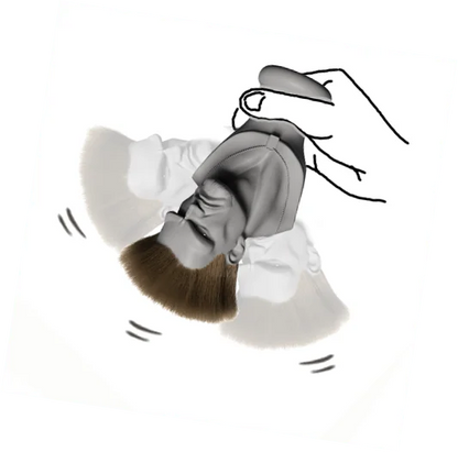 STREET FIGHTER 6 GUILE Soft Dusting Brush）