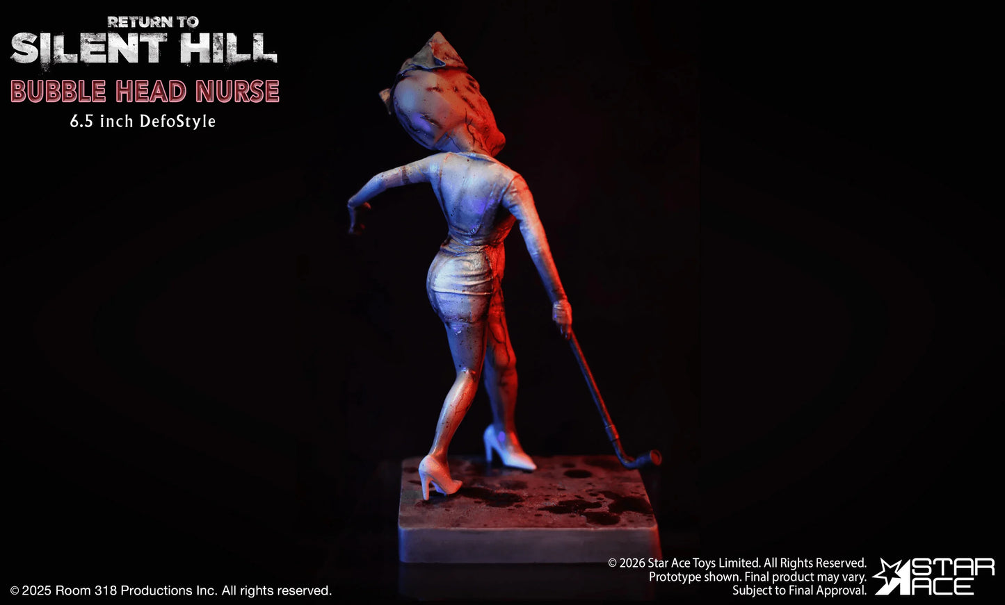 Return to Silent Hill – Pyramid Head & Bubble Head Nurse DefoStyle Figure (Twin Pack)