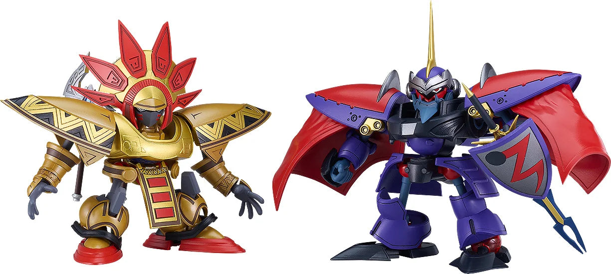 GOOD SMILE COMPANY Moderoid Ryu-Knight Shinebaram & Steru Model Kit