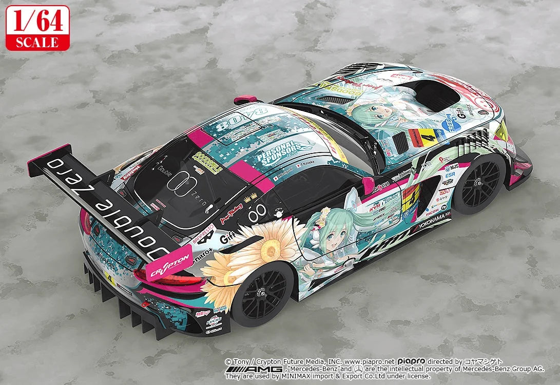 (Rerelease) 1/64 Scale Good Smile Hatsune Miku AMG 2017 SUPER GT Ver. - Release Date: 05/2027