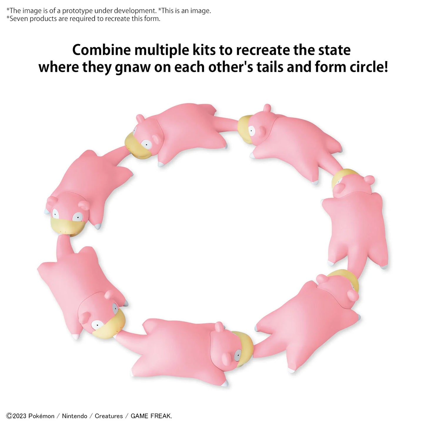 Pokemon Model Kit QUICK!! 15 SLOWPOKE