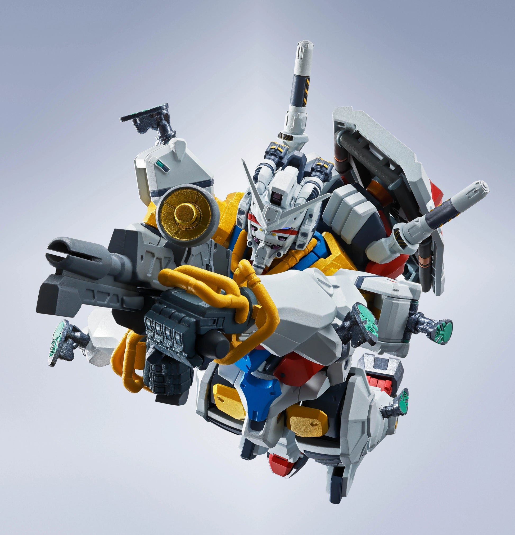 Tamashii Nations Metal Robot Spirits White Gundam Action Figure