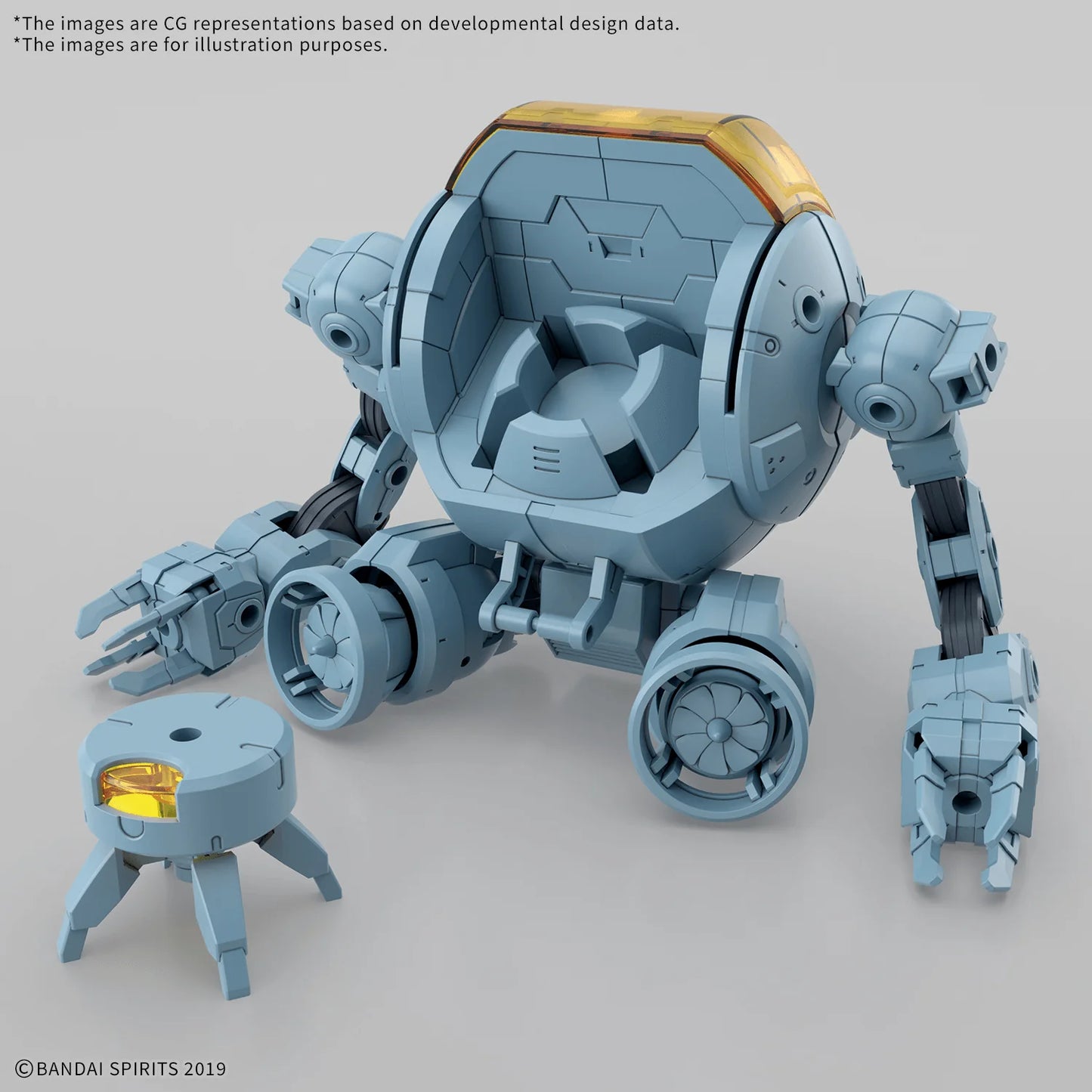 Bandai Hobby 30MM 1/144 Extended Armament Vehicle Marine Exploration Mecha Model Kit