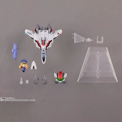 Bandai Spirits Tiny Session VF-25F Messiah Valkyrie Alto Macross Frontier Collectible Figure