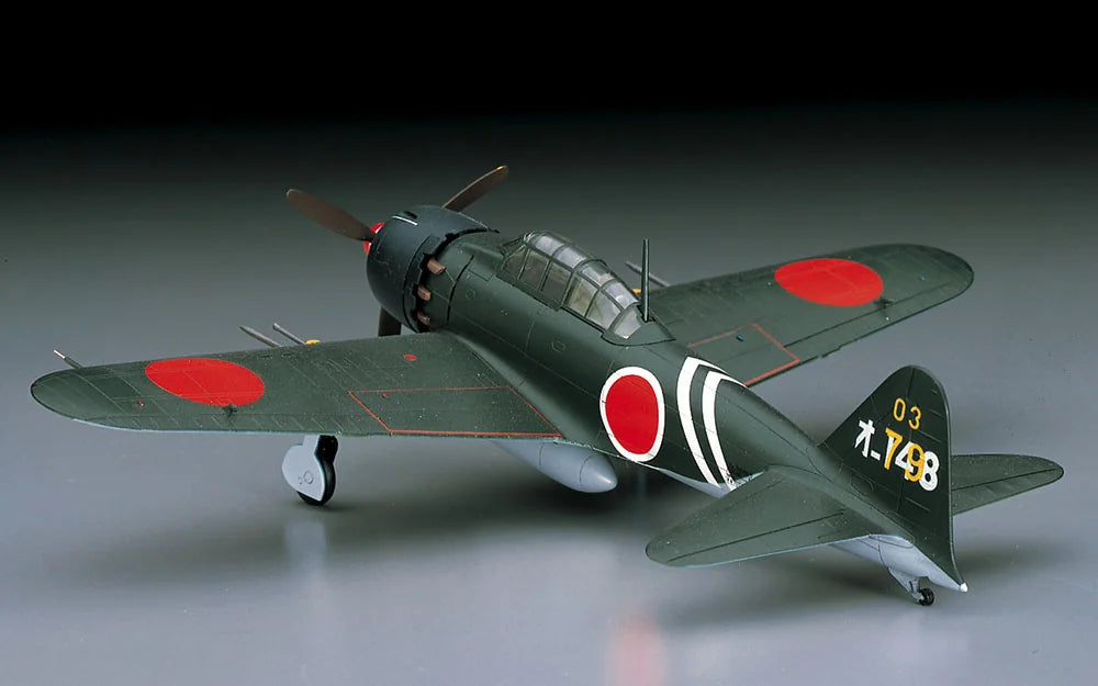 Hasegawa 1:72 Mitsubishi A6M5c Zero Fighter Type 52 Hei Model Kit