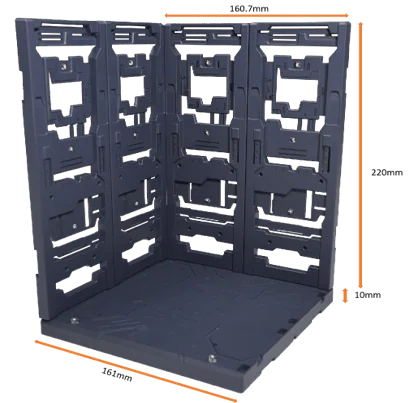 LED HANGER BASE (painted in blue-black)