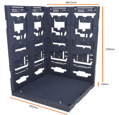 LED HANGER BASE (painted in blue-black)