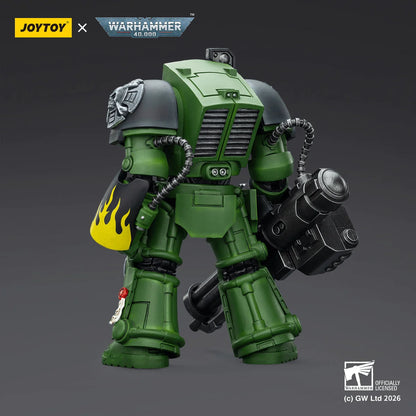 Salamanders Terminator 3 with Power Fist and Assault Cannon