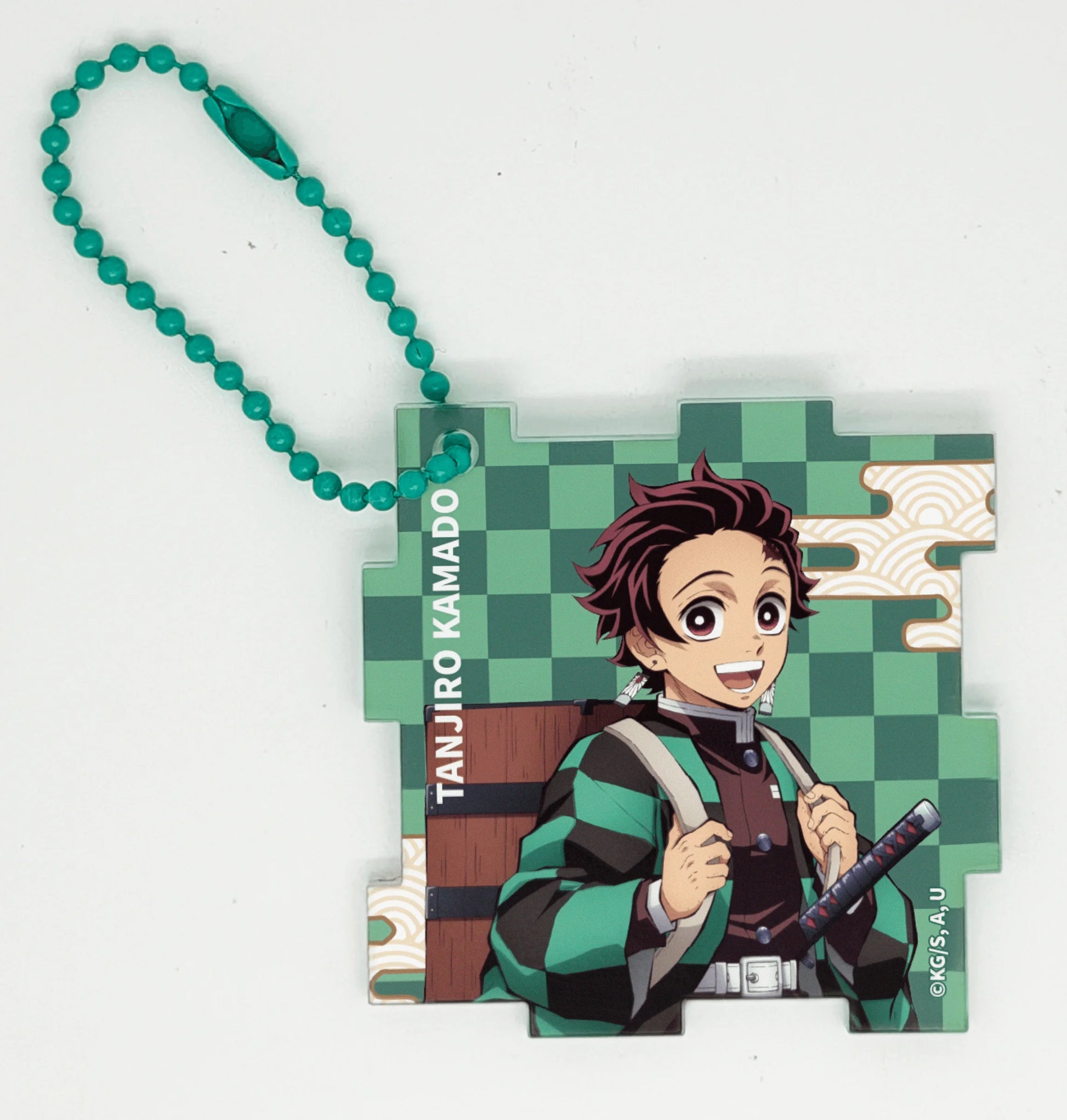 Demon Slayer - Stained Glass Effect Puzzle Charm (Box of 8)