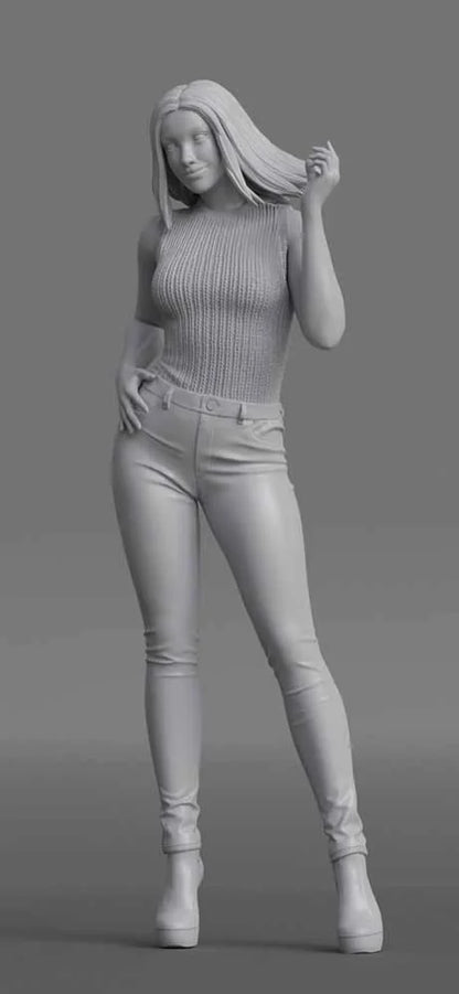1/24 TOYOTA SUPRA A70 2.0GT TWIN TURBO 1990 w/GIRL’S FIGURE